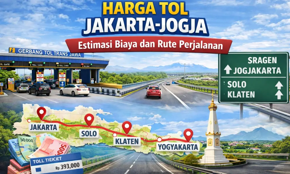 Harga Tol Jakarta Jogja 2026: Estimasi Biaya dan Rute Perjalanan