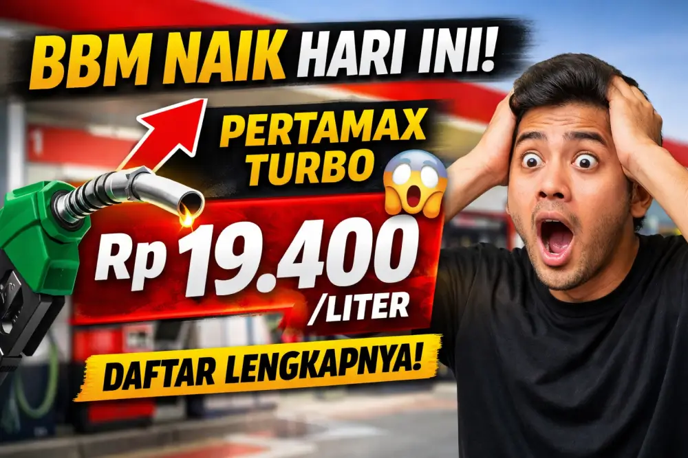 BBM Naik Hari Ini! Pertamax Turbo Tembus Rp 19.400, Ini Daftar Lengkapnya