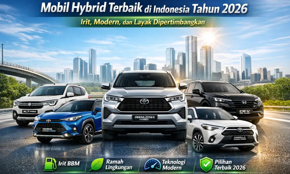 Mobil Hybrid Terbaik di Indonesia Tahun 2026: Irit, Modern, dan Layak Dipertimbangkan