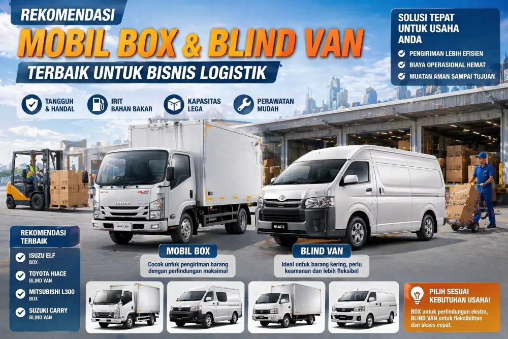 Rekomendasi Mobil Box dan Blind Van Terbaik 2026 untuk Bisnis Logistik