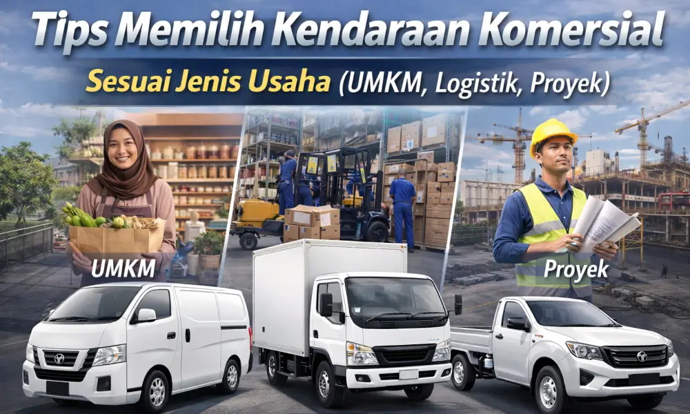 Tips Memilih Kendaraan Komersial Sesuai Jenis Usaha (UMKM, Logistik, Proyek)